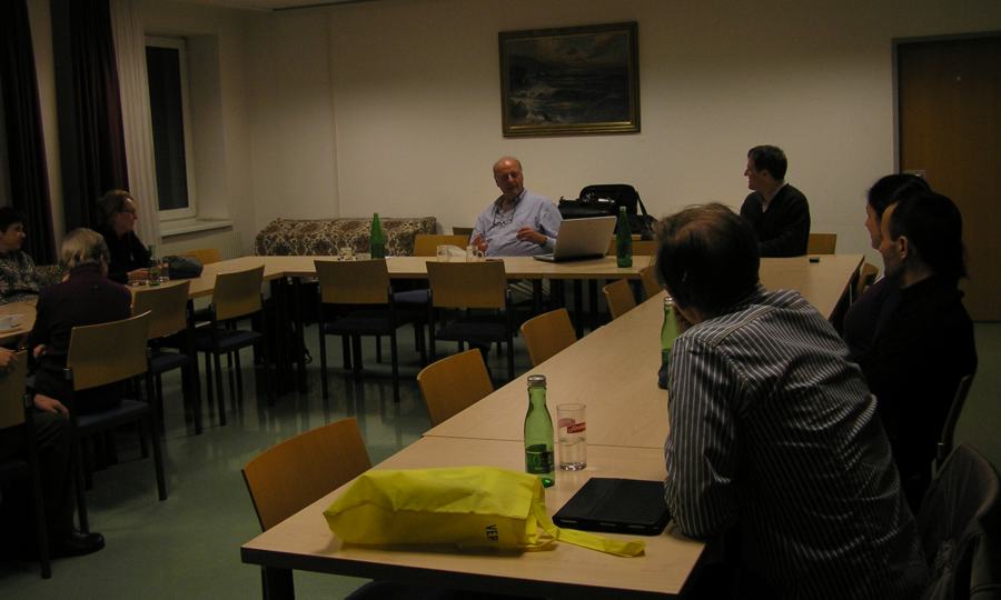 OA Dr. Hommer bei seinen Vortrag